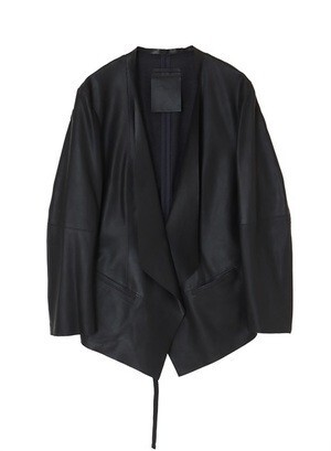 Rawtus SOLD OUT NEW GOAT LEATHER サマーツイードコンビカーディガン