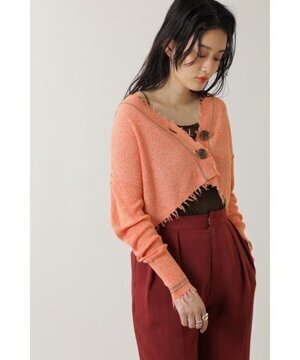 ROSE BUD ショート丈カーディガン