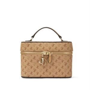 JIMMY CHOO VANITY CASE W/CHAIN