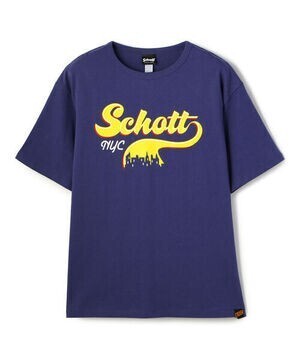 schott DOWNTOWN LOGO T-SHIRT/ダウンタウン