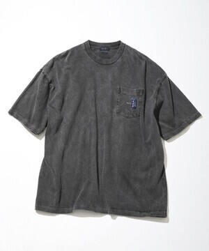 NAUTICA Pigment Dyed “TOO HEAVY” S/S Pocket Tee