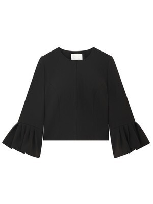 Aveniretoile COUTURE タックバルーンスリーブジャケット