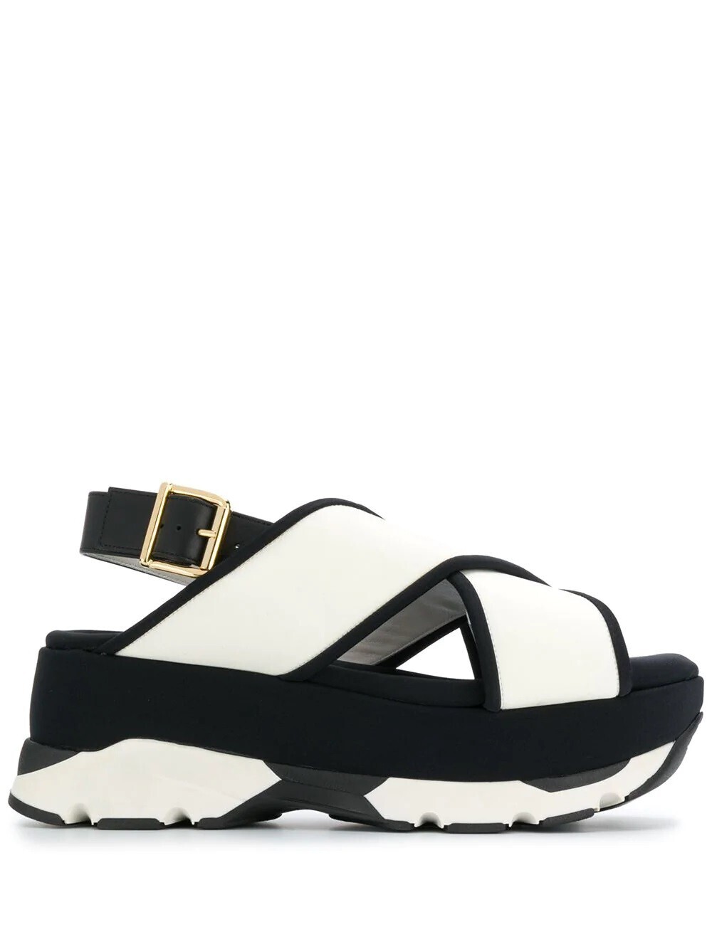 MARNI クロスストラップ サンダル