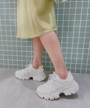 R&E 厚底ダッドスニーカー