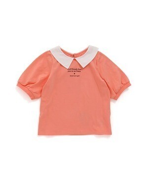 JENNI love 衿付きボリューム袖Tシャツ