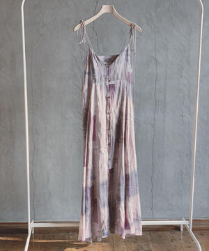 nagisa seasonal letter camisole one-piece