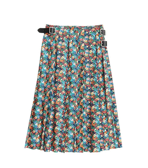O'NEIL OF DUBLIN LIBERTY LOW WAIST PLEATS WRAP SKIRT