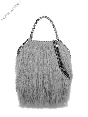 Stella McCartney ミニファラベラエコファーショルダーバッグ