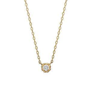 テイクアップ TAKE-UP ONLINE SHOP/テイクアップ公式オンラインショップ / K10 ダイヤモンド一粒ネックレス0.03ct(YG)