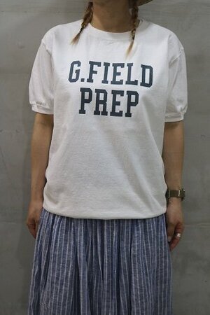 Goodwear "GF PREP"7.2oz CREW-NECK S/SL TEE