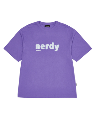 NERDY アイスロゴ半袖Tシャツ / Ice Logo ½ Sleeve T-shirt パープル