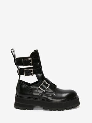 Alexander McQueen レイヴ バックルブーツ