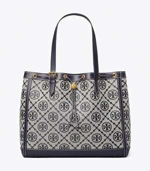 Tory Burch Tモノグラム ジャカード トート