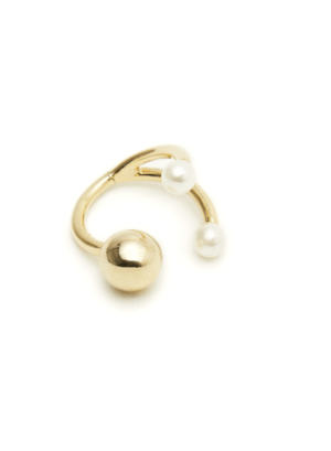ROOM comet w pearl ring