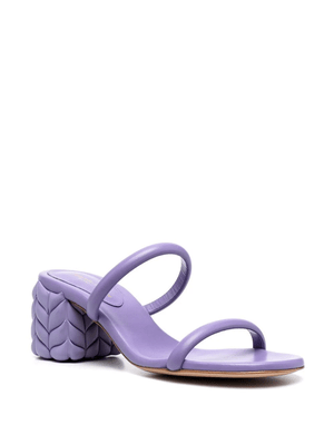 Gianvito Rossi キルティングヒール サンダル