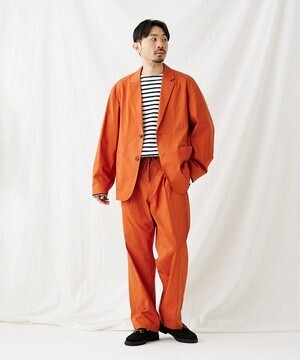 JOURNAL STANDARD 【DADS】“シングルカラージャケット+カラーパンツの2点SET” セットアップ