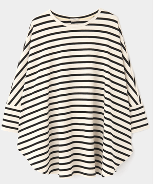 LE PHIL バックスリットラスティックジャージーBIG Tシャツ