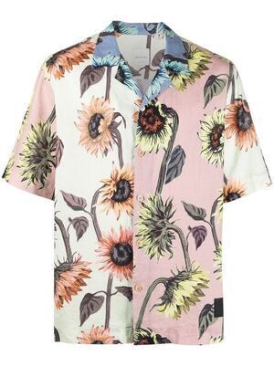 Paul Smith フローラル ショートスリーブシャツ