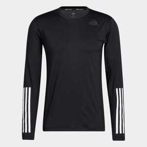 adidas テックフィット 3ストライプス フィッティド 長袖トップ