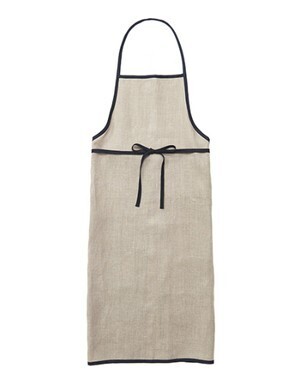 fog linen work リネン パイピングエプロン
