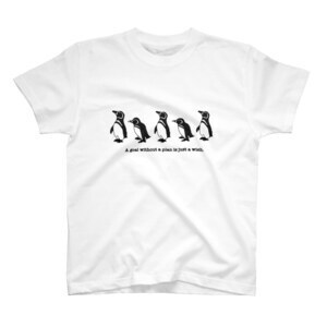 suzuri マゼランペンギン　スタンダードTシャツ