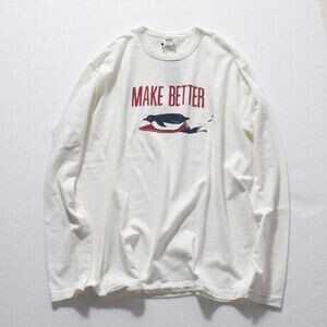 ＢＡＲＮＳ　ＯＵＴＦＩＴＴＥＲＳ 別注プリント　ロングスリーブＴシャツ