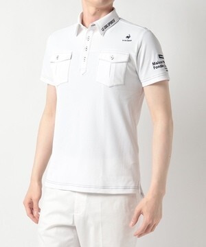 Le coq sportif GOLF サンスクリーンダブルポケット半袖ポロシャツ