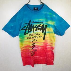 STUSSY ステューシー タイダイ柄 Tシャツ