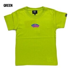VANS Neon OTW Boys S/S T-Shirts キッズ kiDS ボーイズ ネオンロゴ Tシャツ クルーネック