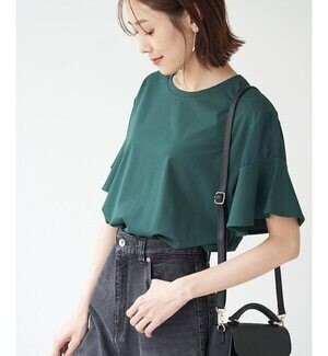 ROPE' PICNIC 袖シアーカットトップス