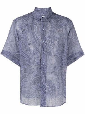 ETRO ペイズリー ショートスリーブシャツ