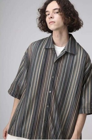 tk.TAKEO KIKUCHI レースデザインシャツ