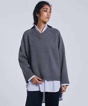 DOUBLE STANDARD CLOTHING ウールカシミヤニット
