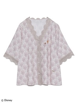 SNIDEL HOME 【THE　LITTLE　MERMAID】レーストリムトップス