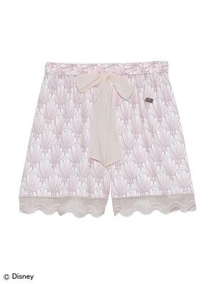 SNIDEL HOME 【THE　LITTLE　MERMAID】レーストリムショートパンツ