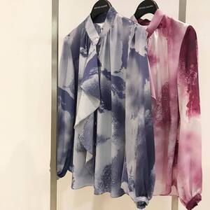 Akiko Ogawa シフォンブラウス 2019AW COLLECTION