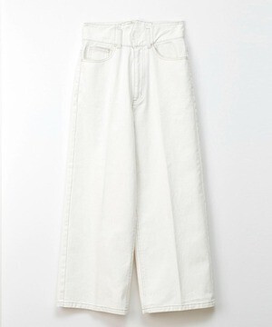 ViS 【ORGABITS(R)】ハイウエストワイドデニムパンツ【sustainable】