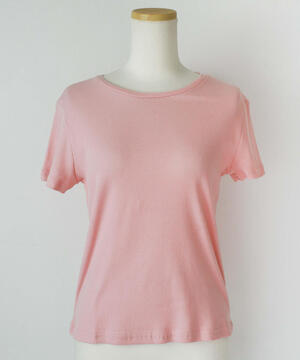 SOLLON. カラーリブTシャツ