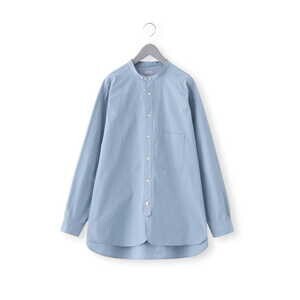 MACKINTOSH PHILOSOPHY GREY LABEL タイプライターシャンブレーバンドカラー