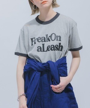 PRESONE Tシャツ リンガーロゴTEE