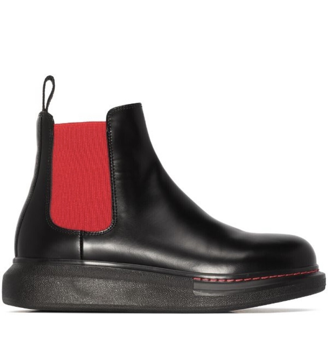 Alexander McQueen コントラストパネル チェルシーブーツ
