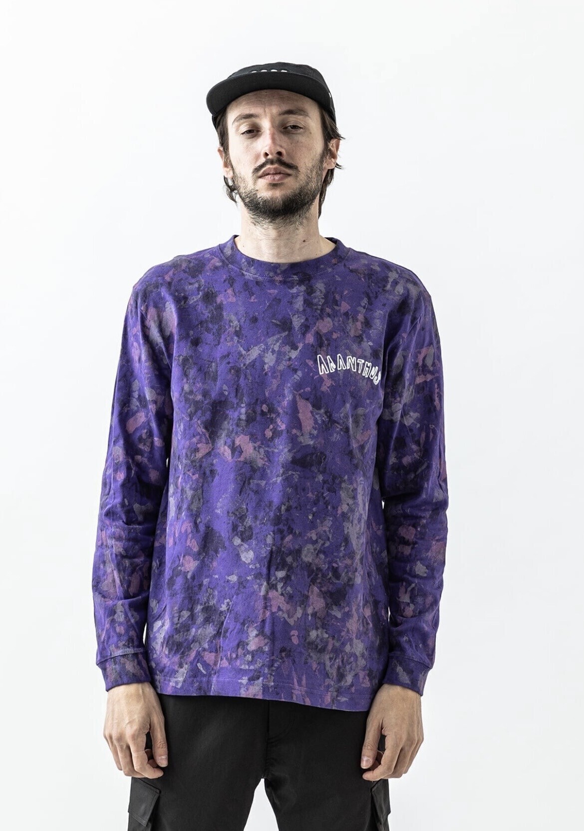 ACANTHUS ペイントカモ L/S Tシャツ