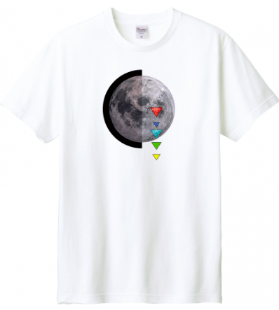 Hoimi Tシャツ/洒落た月