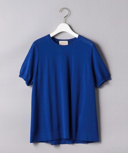 UNITED ARROWS HT-CO ショートスリーブ フレア ニット