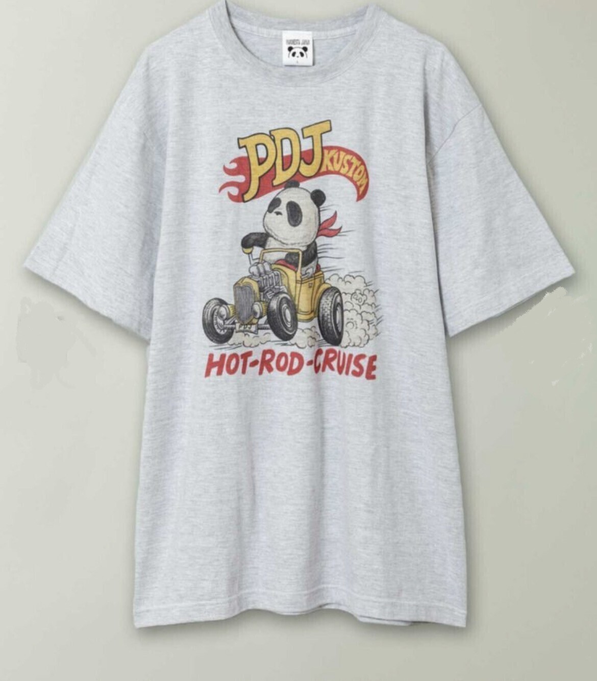 PANDIESTA JAPAN “HOT-ROD-CRUISE” プリントTシャツ