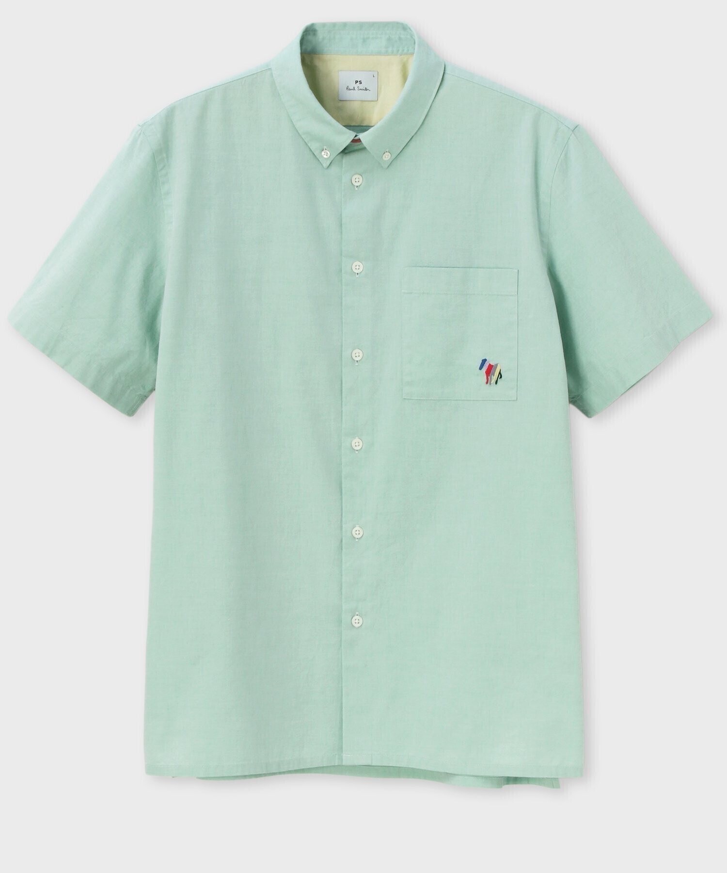PS Paul Smith カラーストライプゼブラ 半袖シャツ