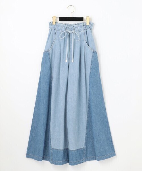 GRACECONTINENTAL ワイドイージーデニムパンツ2