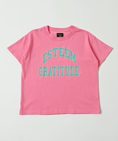 Life Support Products カレッジプリントＴシャツ