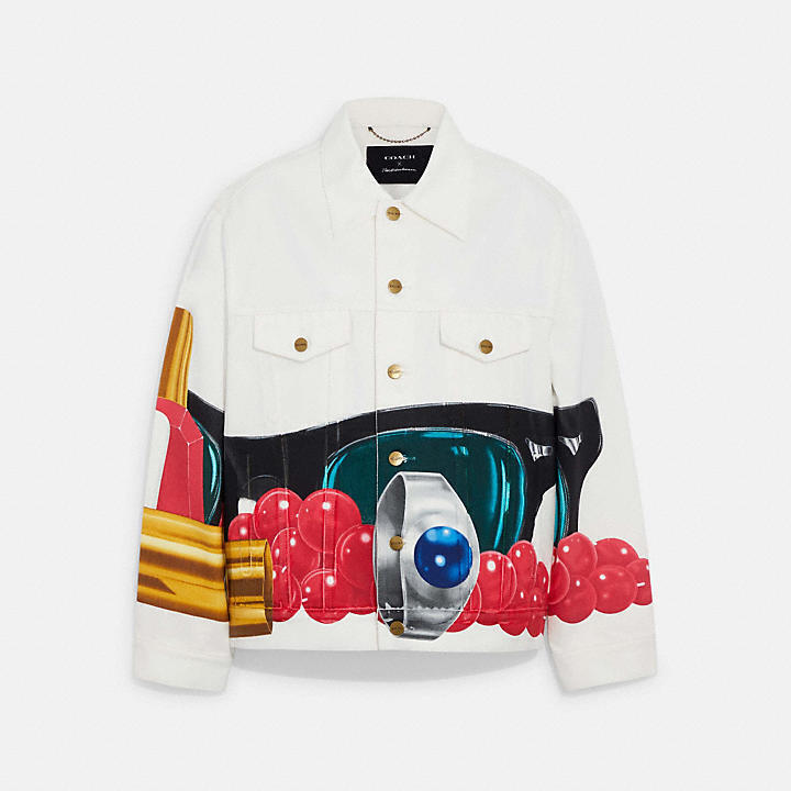 COACH 【COACH X TOM WESSELMANN】デニム ジャケット