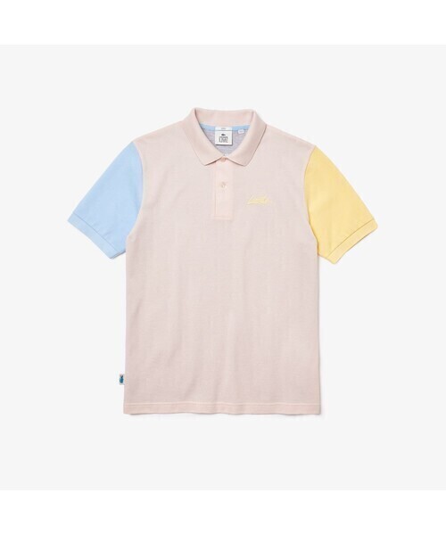 LACOSTE L!VE ラコステライブ クレイジーパターンポロシャツ